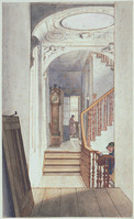 W 039d
<br/>
Bovengang en trap van Pieter Teylers Huis
<br/>
<em>Hendriks, Wybrand (1744-1831)</em>